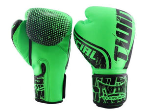 泰拳拳套 Thai Boxing Gloves : Twins Special FBGVS12-TW7 Black Green