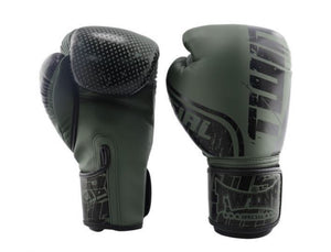 泰拳拳套 Thai Boxing Gloves :  Twins Special FBGVS12-TW7 Black Olive