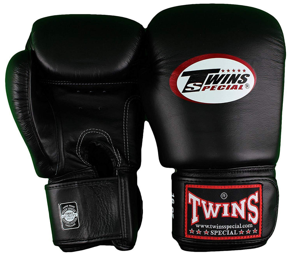 泰拳拳套 Thai Boxing Gloves : TWINS SPECIAL  BGVL3 BLACK