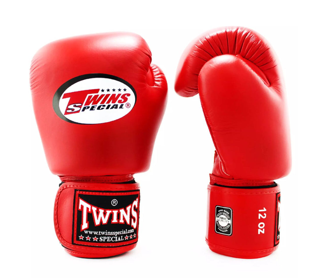 泰拳拳套 Thai Boxing Gloves :  Twins Special BGVL3 RED