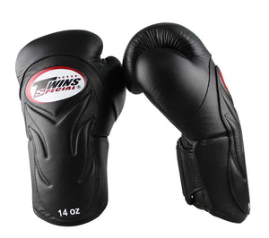 泰拳拳套 Thai Boxing Gloves : Twins Special BGVL6 BLACK