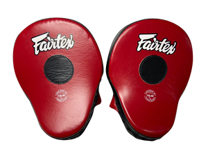 Fairtex Focus Mitts The Ultimate Contoured FMV9 Red Black