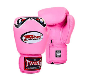 泰拳拳套 Thai Boxing Gloves : TWINS SPECIAL BOXING GLOVES FBGVL3-25 PINK