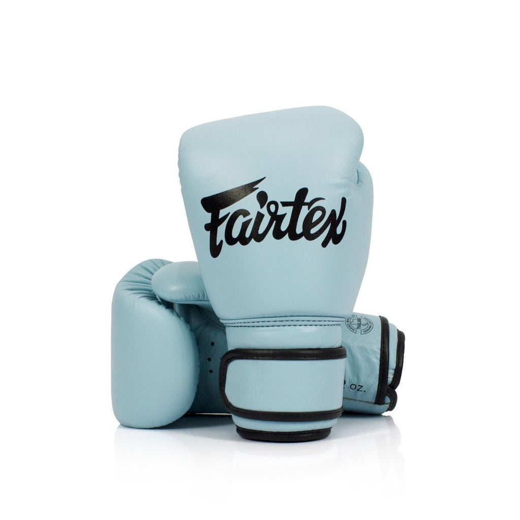 泰拳拳套 Thai boxing gloves Fairtex Gloves BGV20 Light Blue