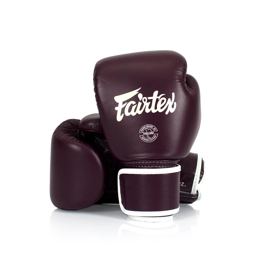 泰拳拳套 Thai boxing gloves Fairtex Boxing Gloves BGV16 Maroon