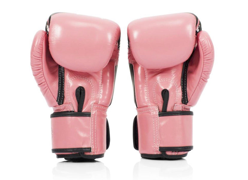 泰拳拳套 Thai Boxing Gloves : Fairtex BGV1 "National Print" Pink