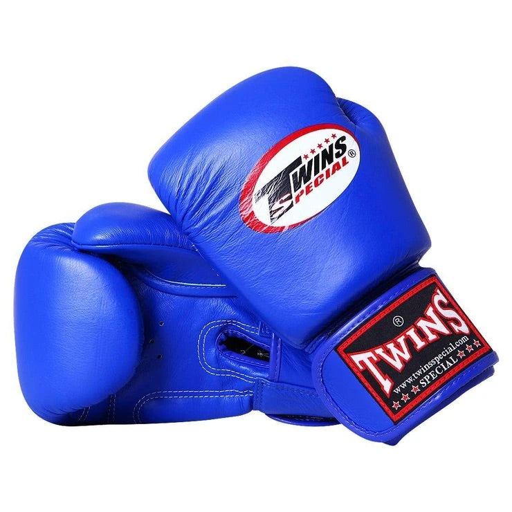泰拳拳套 Thai Boxing Gloves : TWINS SPECIAL BGVL3 BLUE