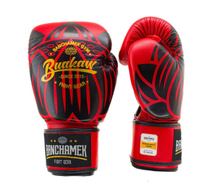 泰拳拳套 Thai Boxing Gloves : Buakaw Gloves BGL-UL1 Red