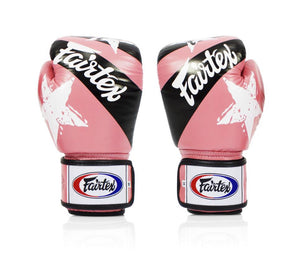 泰拳拳套 Thai Boxing Gloves : Fairtex Boxing Gloves BGV1 "National Print" Pink