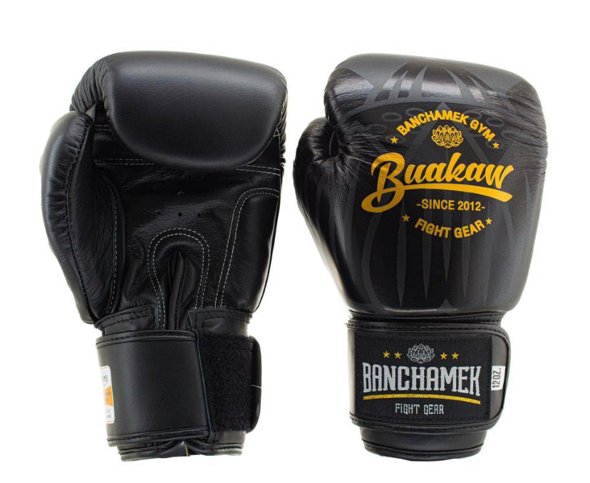 泰拳拳套 Thai Boxing Gloves : Buakaw BGL-UL1 Black