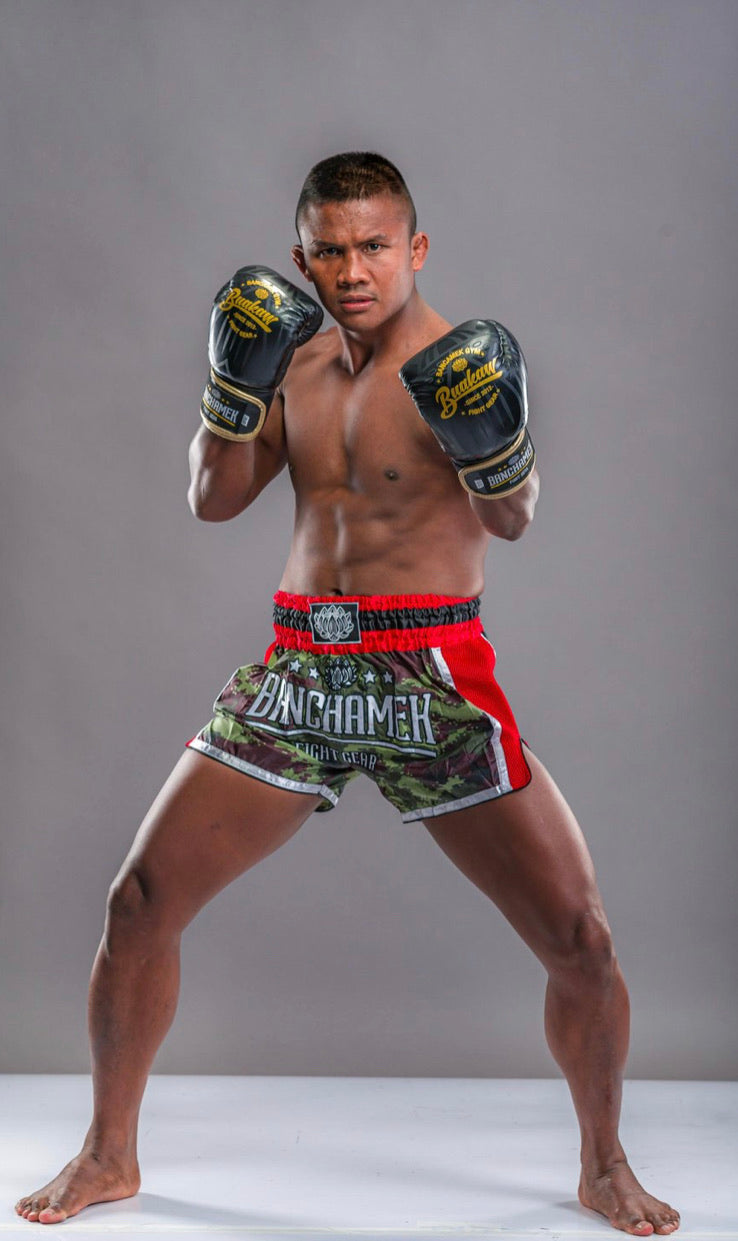 泰拳拳套 Thai Boxing Gloves : Buakaw BGL-UL1 Black