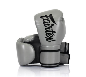 泰拳拳套 Thai Boxing Gloves : Fairtex BGV14 Gray