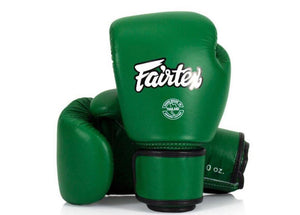 泰拳拳套 Thai Boxing Gloves : Fairtex BGV16 Green