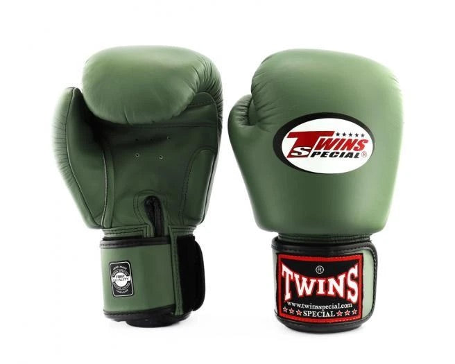 泰拳拳套 Thai Boxing Gloves : TWINS BGVL 3 OLIVE