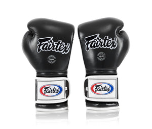 泰拳拳套 Thai boxing gloves Fairtex Boxing Gloves BGV9 Black White