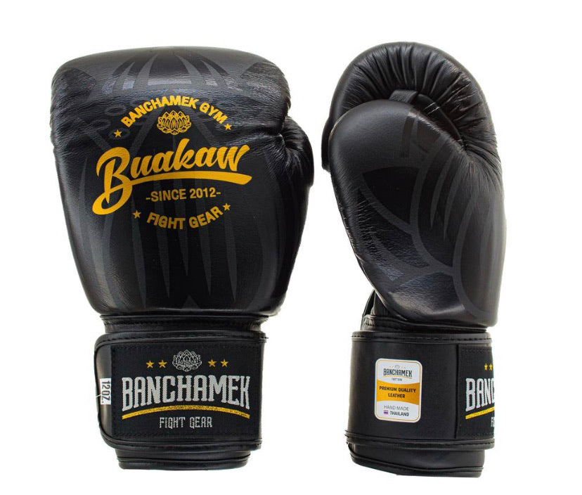 泰拳拳套 Thai Boxing Gloves : Buakaw BGL-UL1 Black